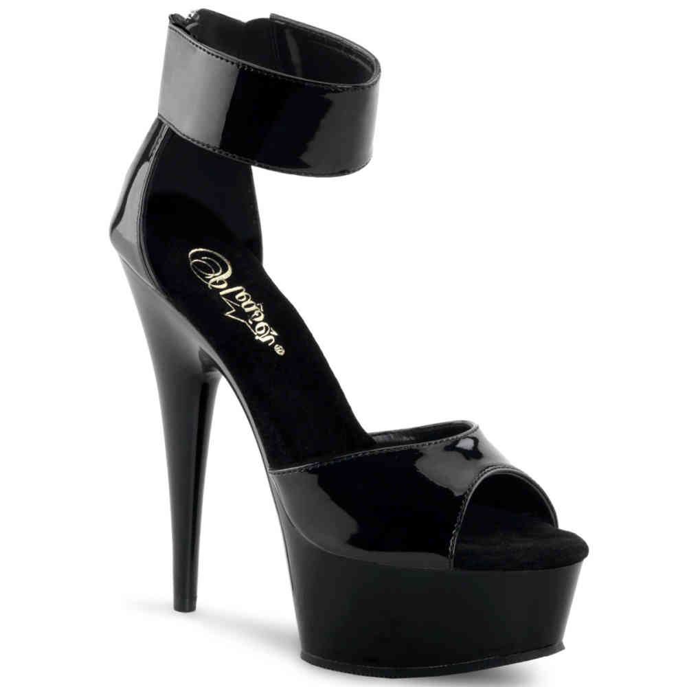 Pleaser - DELIGHT6703 Sandale à bride à la cheville - Noir Product image